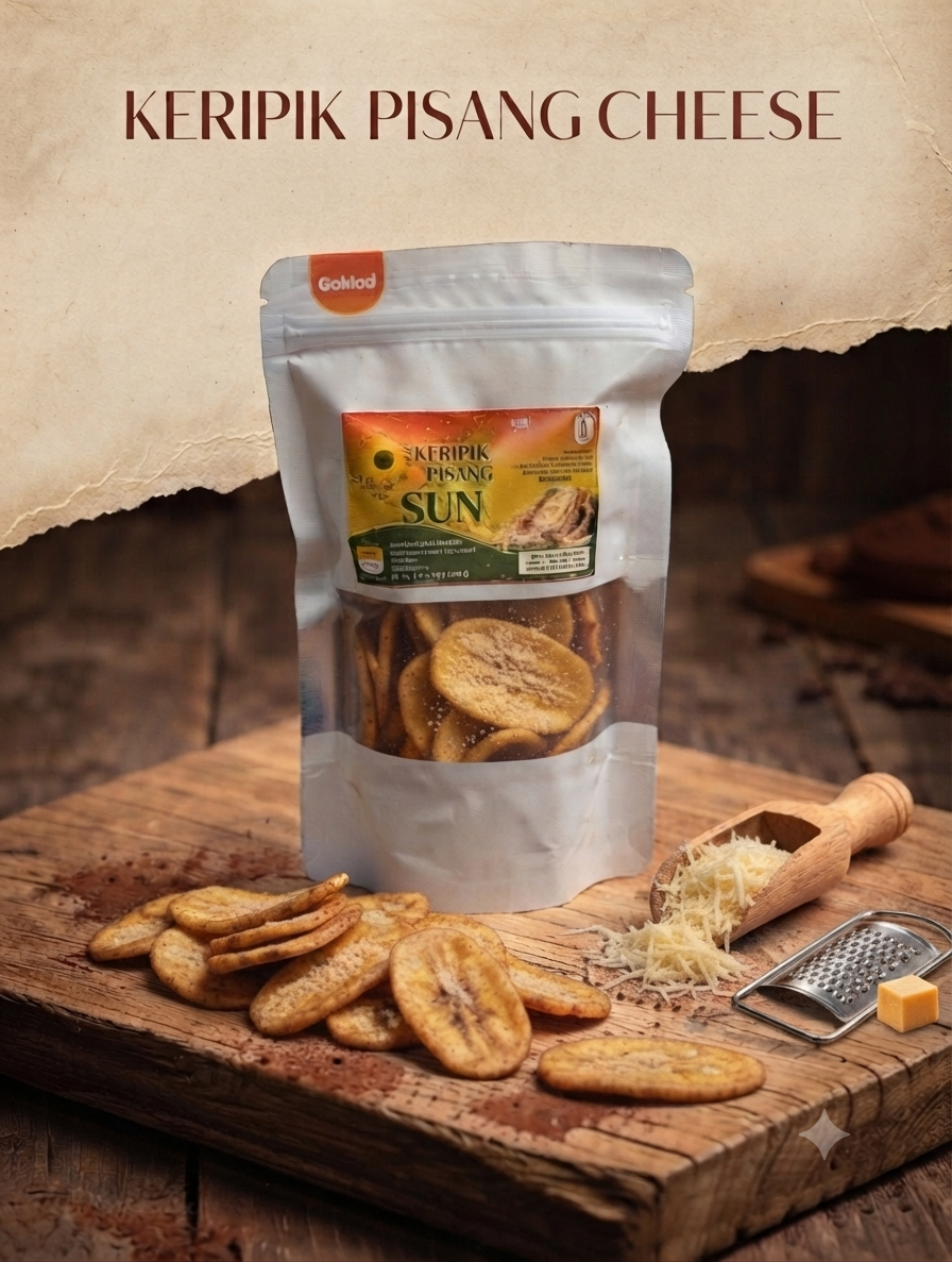Keripik Pisang Cheese