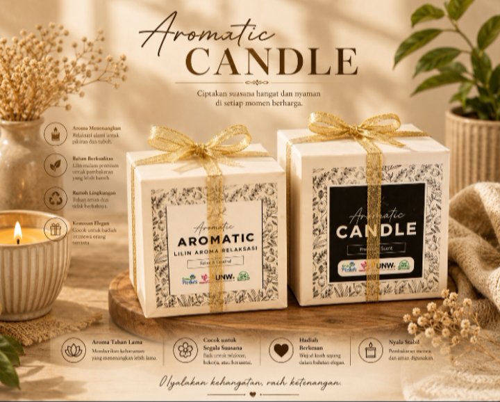 Lilin Aromaterapi Size Besar